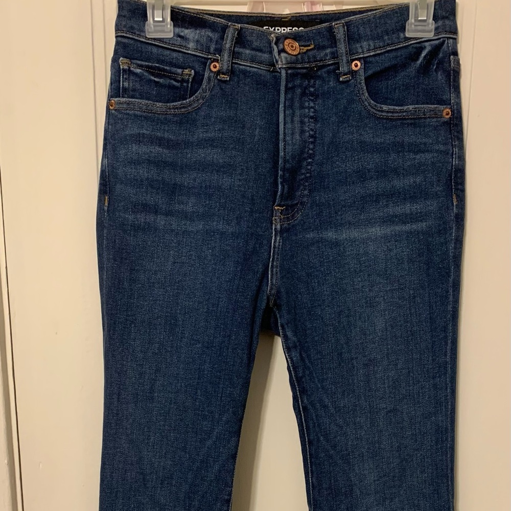 Express High Rise Bootcut Jeans